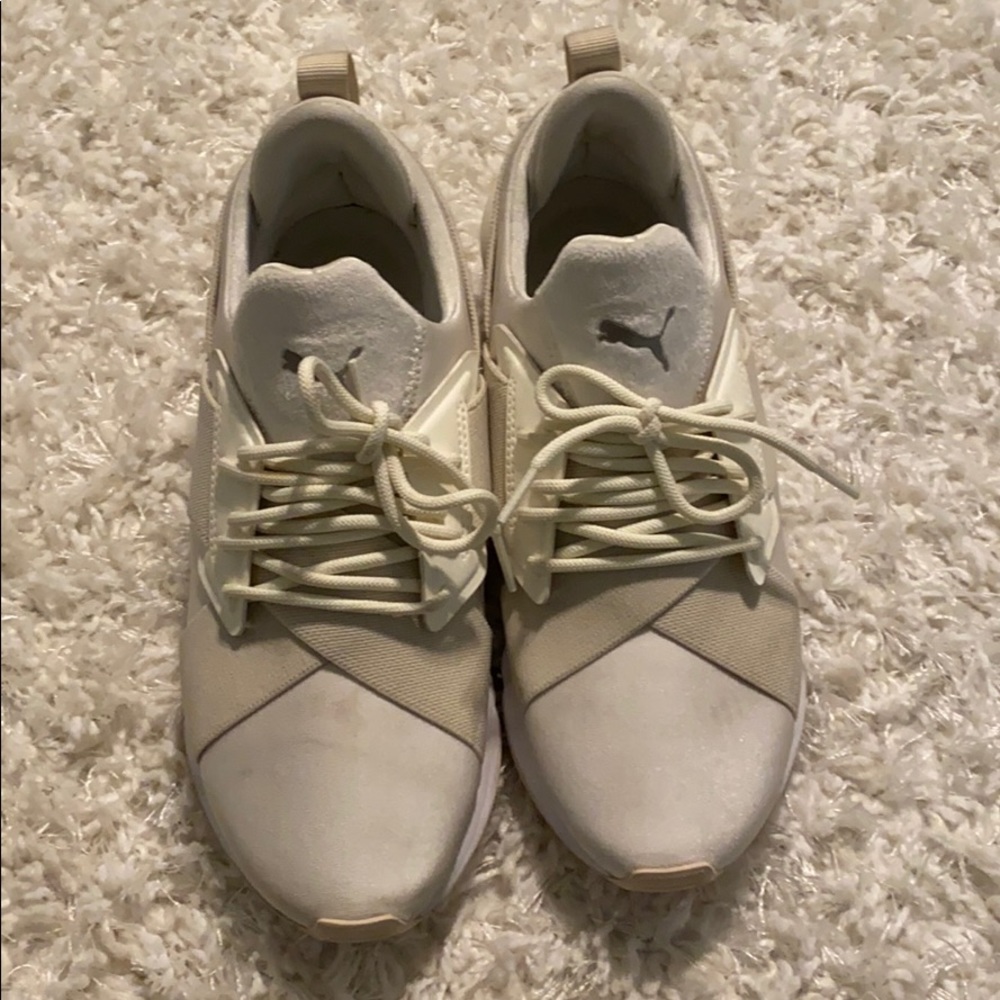 Women’s satin puma shoes
